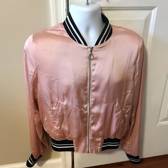 Ashley By 26 International Jackets & Blazers - Pink Bomber Jacket
